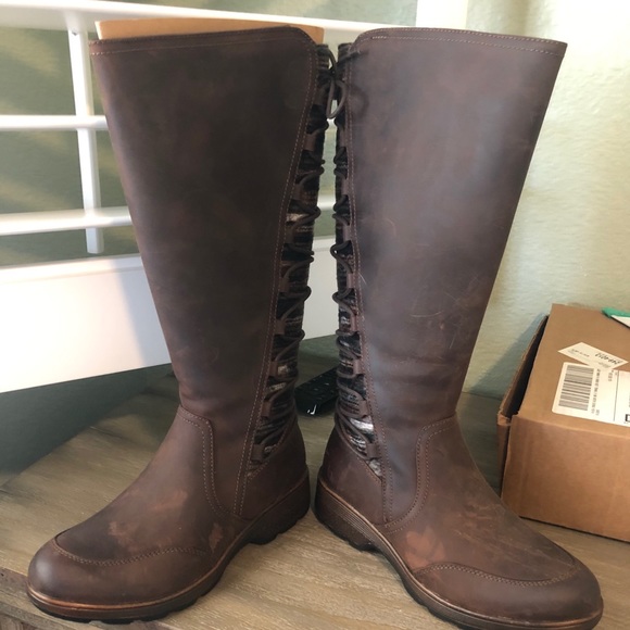 Southwestern Style Bionico Weatherproof Epping Tall Boots Size 7.5 Aztec Brown - Picture 5 of 13